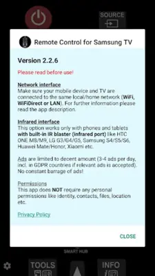 TV (Samsung) Remote Control android App screenshot 7